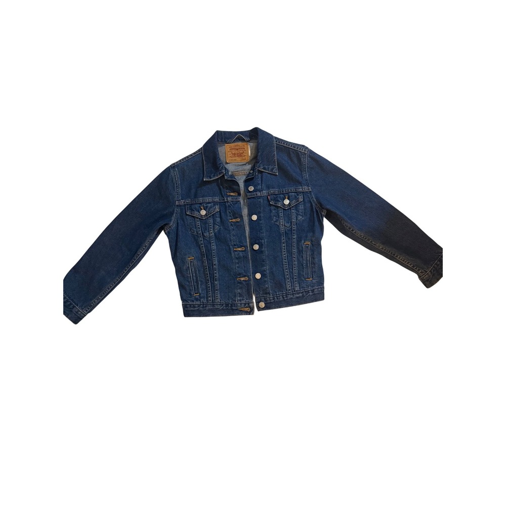 Levi Strauss & Co Denim Trucker Jacket  Original Riveted‎ Quality Clothing Large